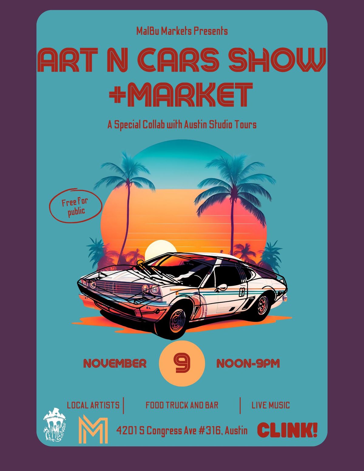 Art N Cars Show+Market