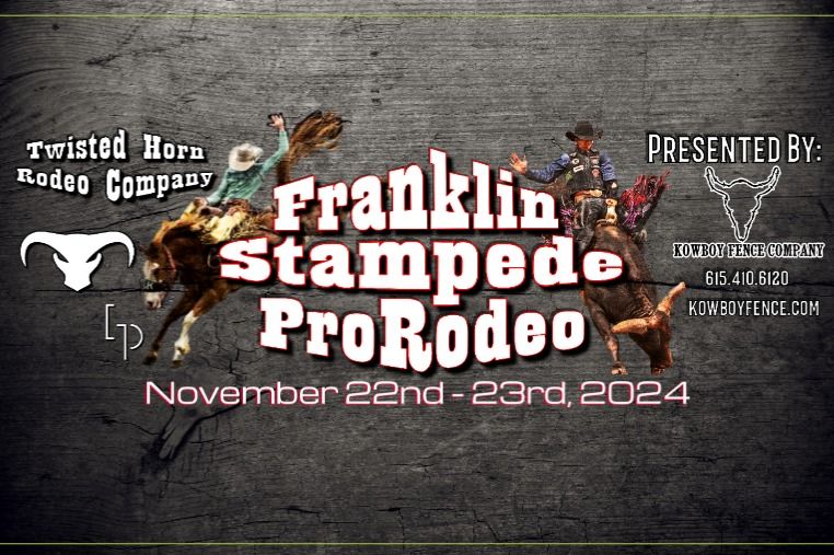 Franklin Stampede Pro Rodeo (2 Nights)