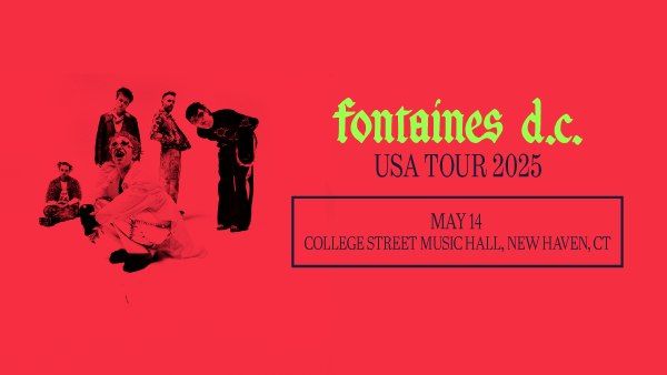 Fontaines D.C. at College Street Music Hall (New Haven)