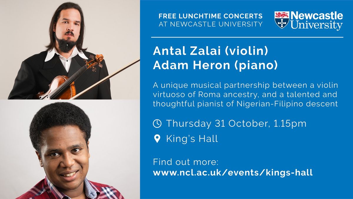 Lunchtime Concert - Antal Zalai & Adam Heron