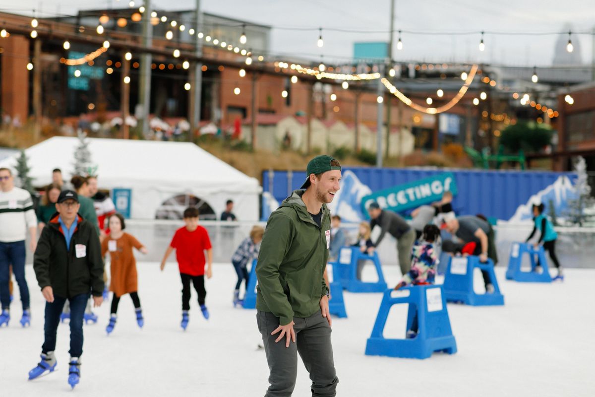 Ice Skating at Camp North Pole 