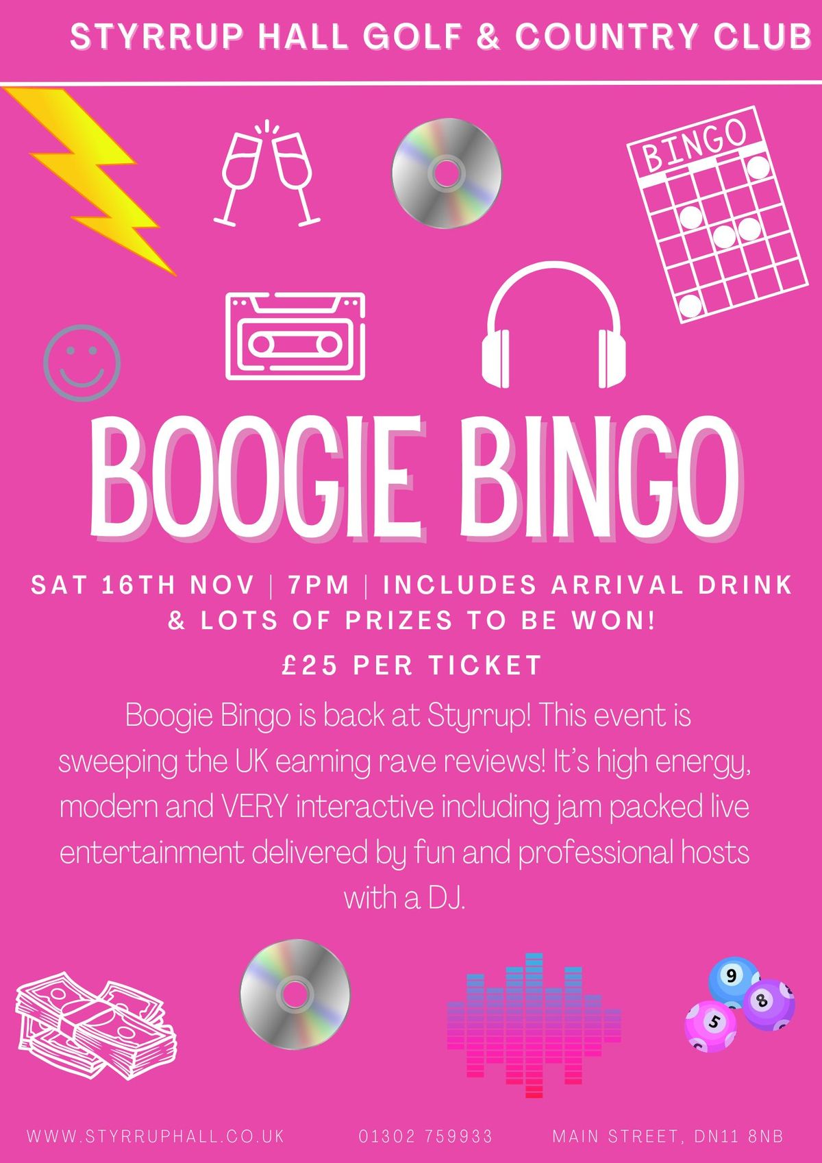 Boogie Bingo @ Styrrup Golf Club