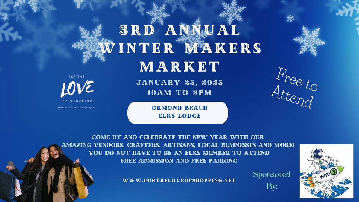 3rd Annual Winter Makers Market 