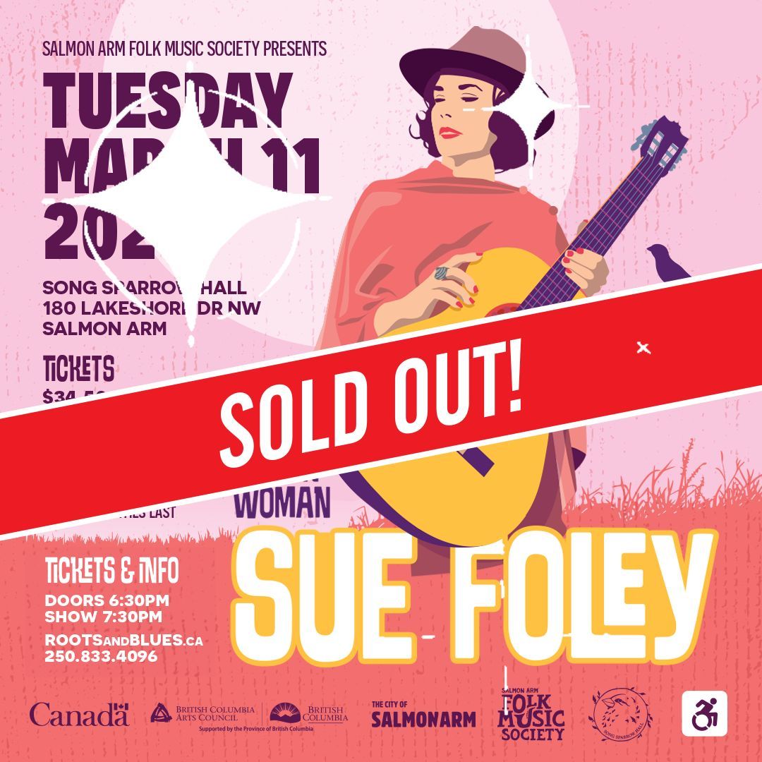 Sue Foley One Guitar Woman - Live at Song Sparrow Hall