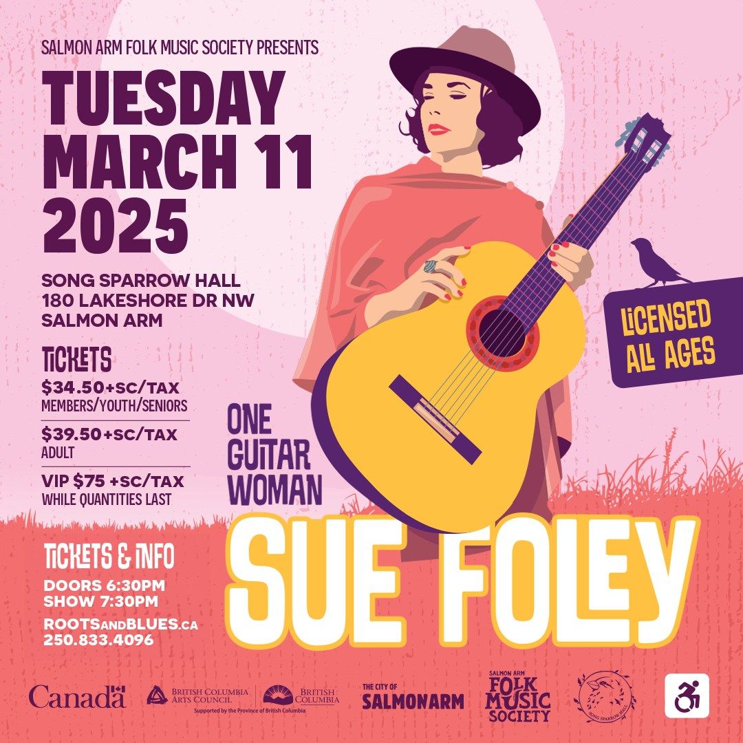 Sue Foley One Guitar Woman - Live at Song Sparrow Hall