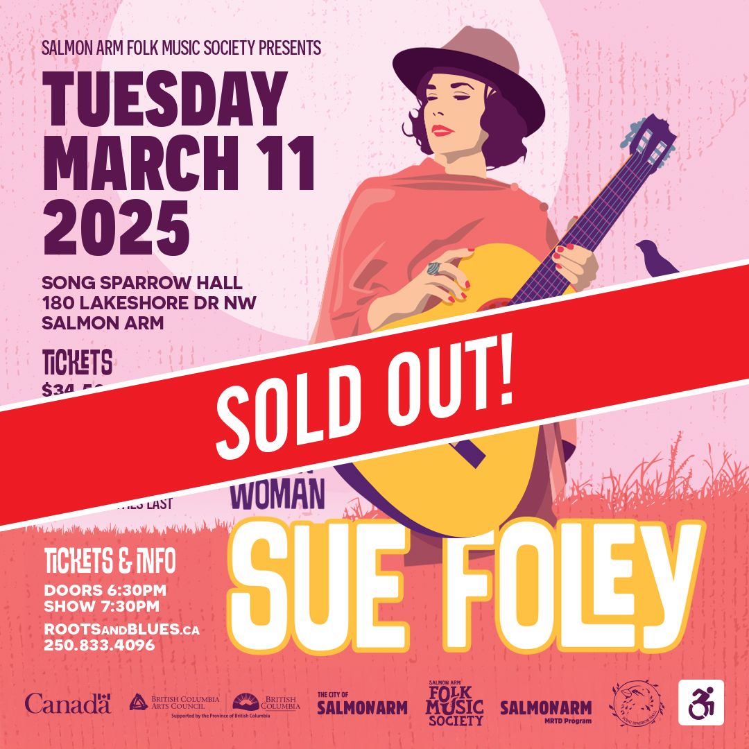 Sue Foley One Guitar Woman - Live at Song Sparrow Hall