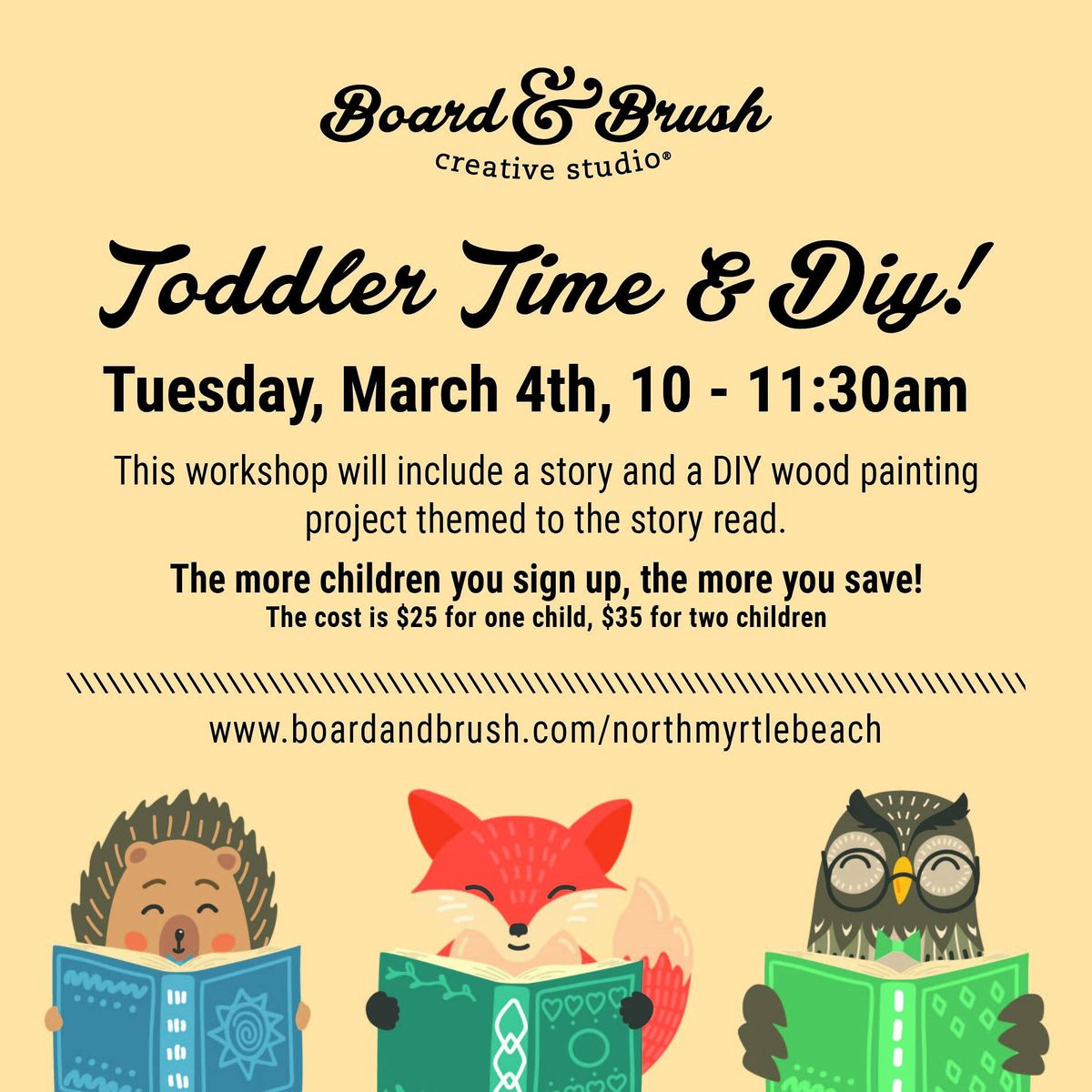 Toddler Tuesday with Storytime