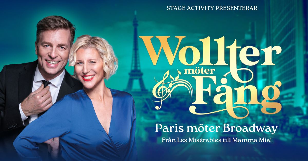 Wollter m\u00f6ter F\u00e5ng \u2013 Paris m\u00f6ter Broadway \u2013 fr\u00e5n Les Mis\u00e9rables till Mamma Mia 