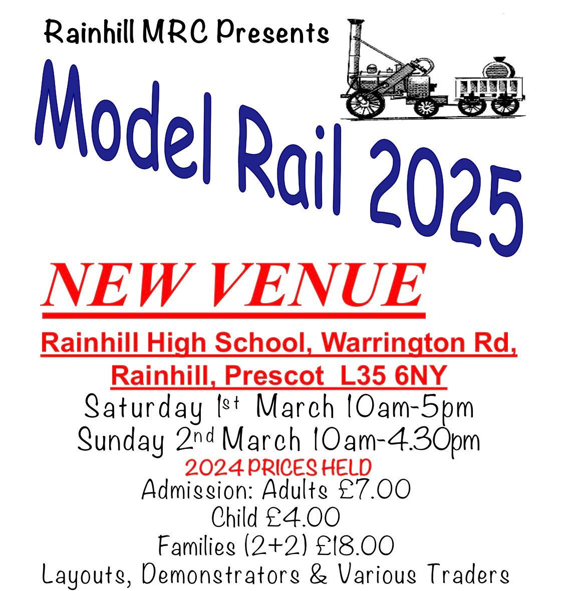 Rainhill MRC presents Model Rail 2025