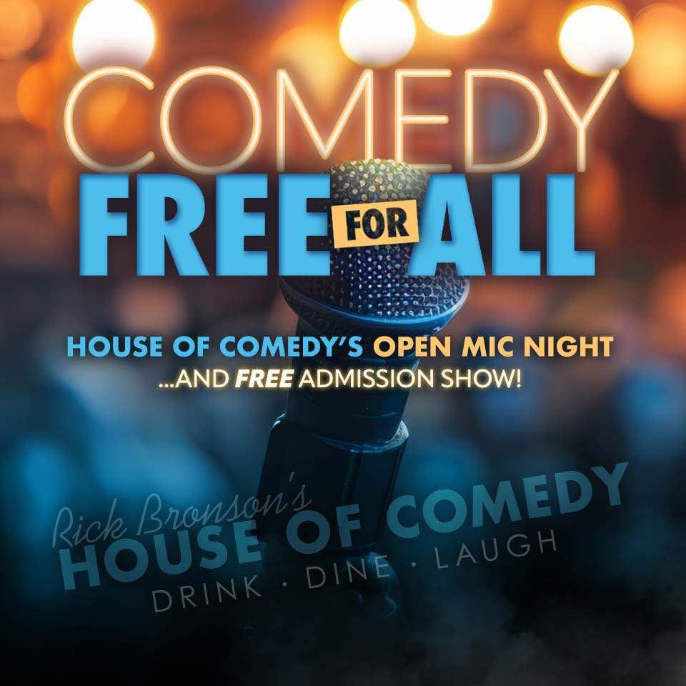 NOV 6 Comedy Free-For-All at the House Of Comedy in the MOA