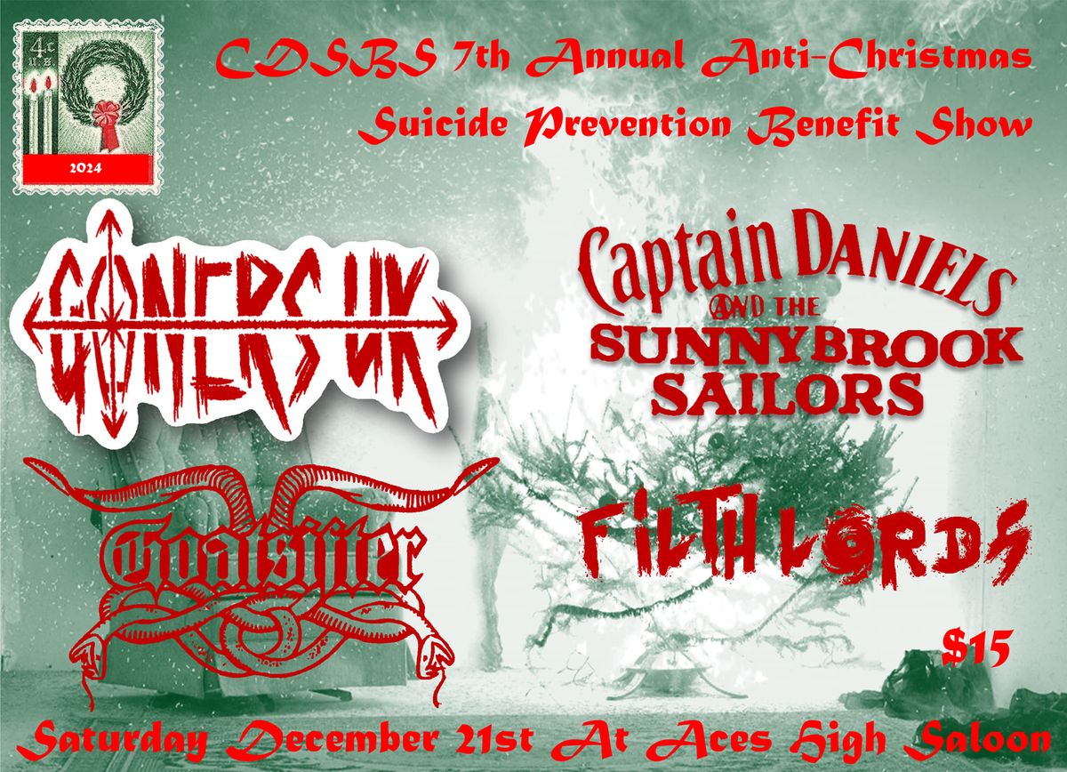 CDSBS 7th Annual Anti-Xmas Suicide Prevention Benefit Show