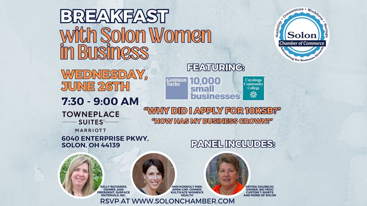 Breakfast with Solon Women in Business