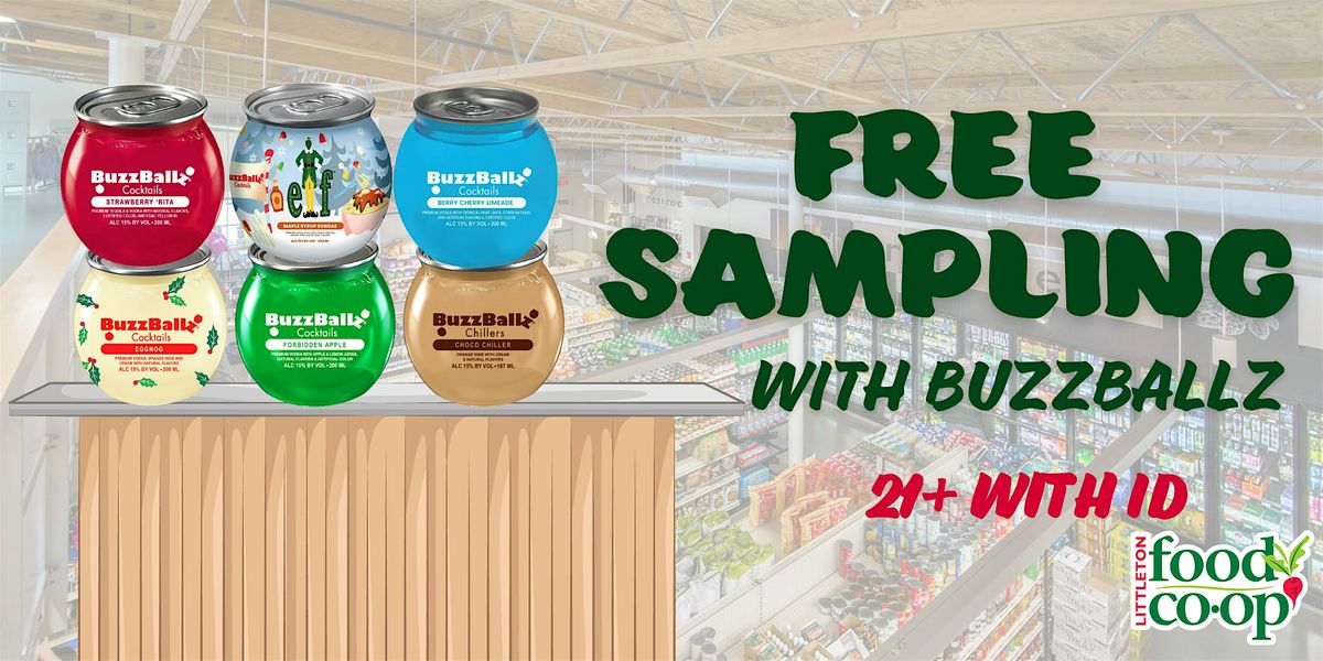 Free Sampling with BuzzBallz