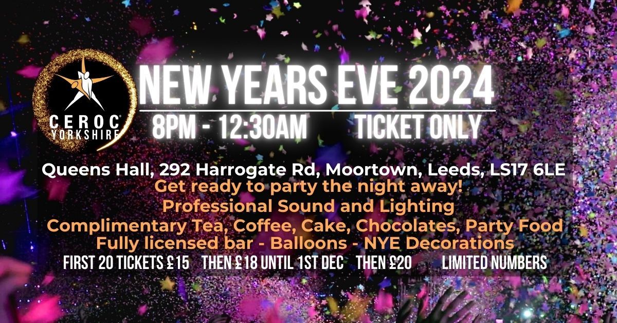 Ceroc Yorkshire New Years Eve Party Night 2024\/25