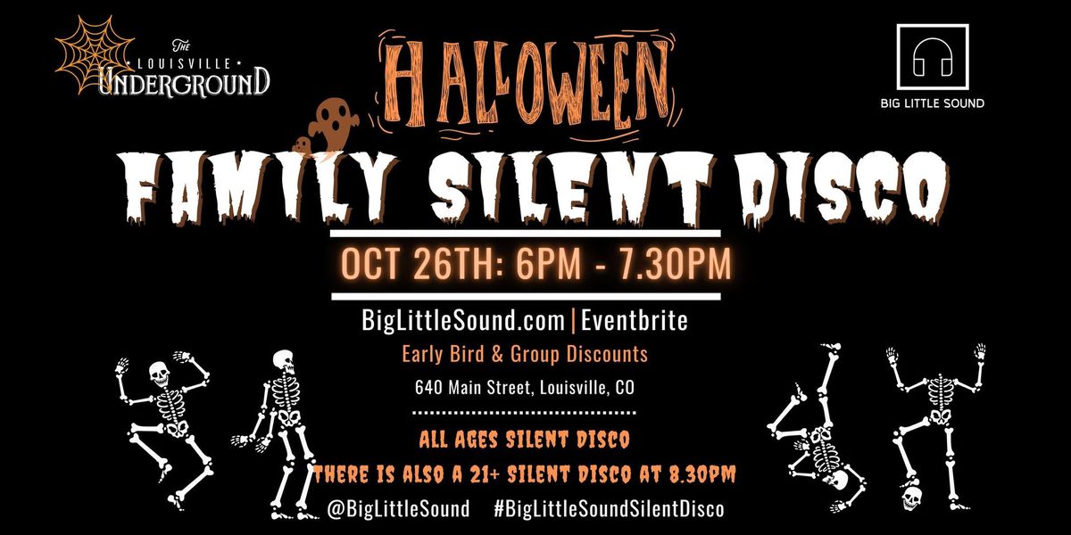 All Ages Family Halloween Silent Disco