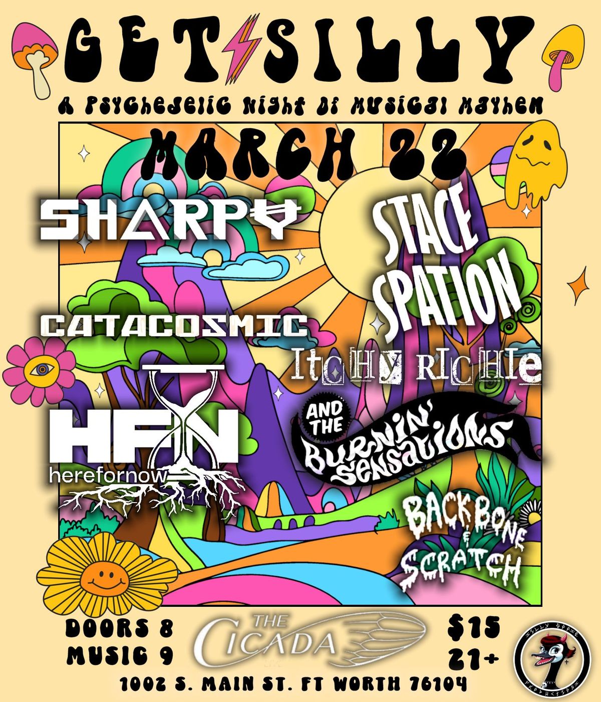 Get Silly: A Psychadelic Night of Music Mayhem