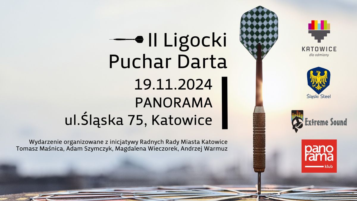 II Otwarty Turniej Steel Darta o Puchar Dzielnicy Ligota | 19.11.2024