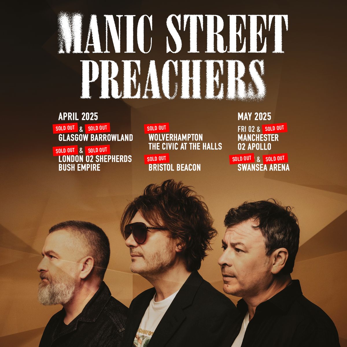 Manic Street Preachers Manchester Tickets