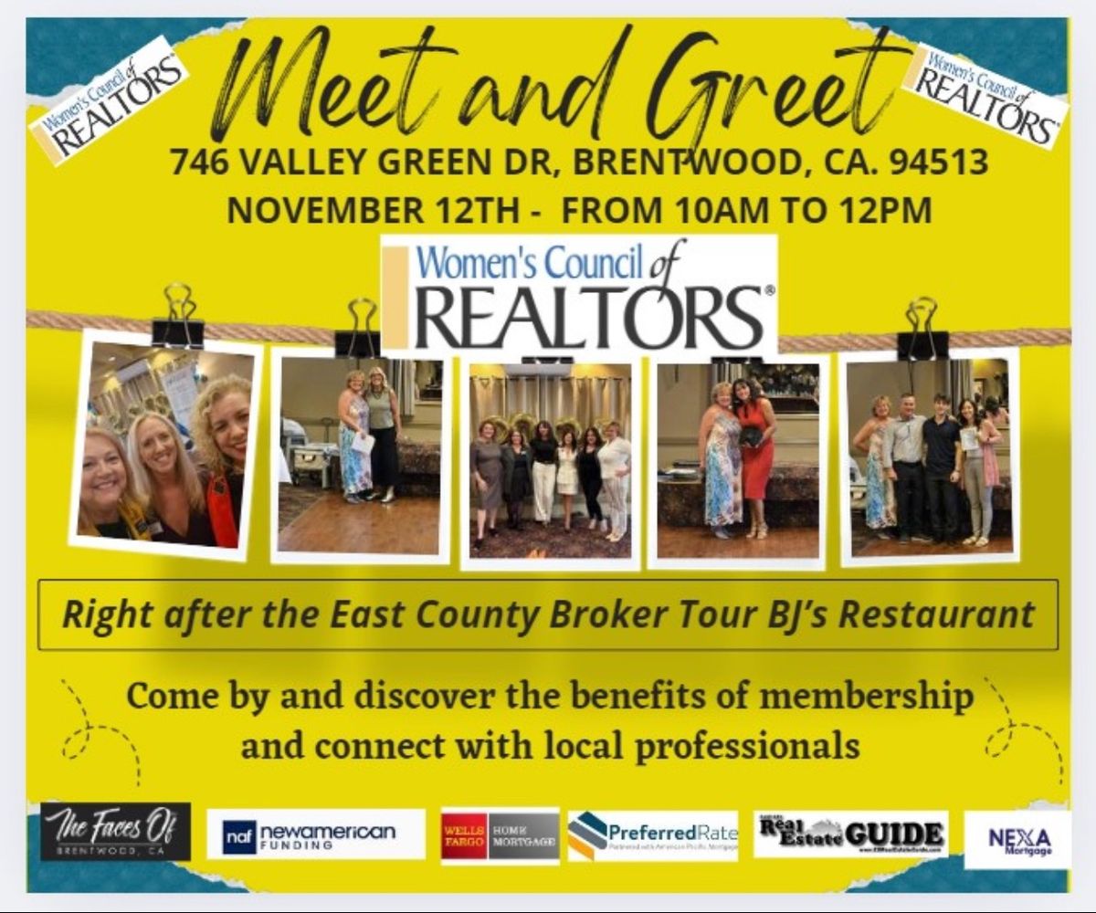 Women's Council of Realtors Delta Meet and Greet