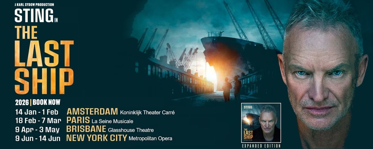 Sting\u2019s The Last Ship - New York