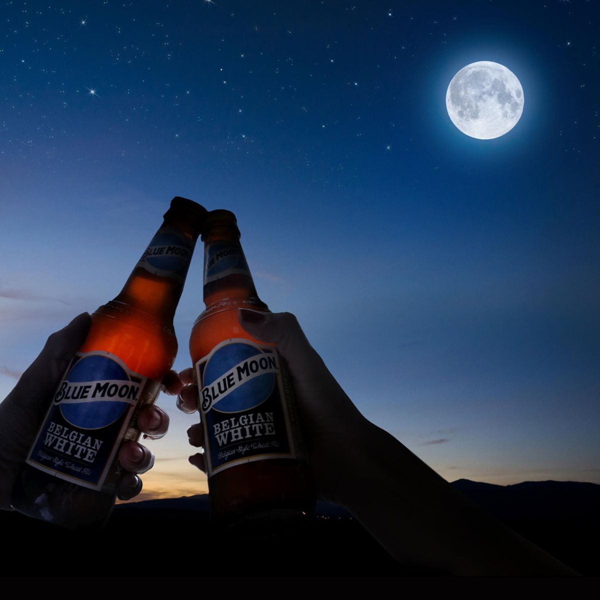Toast the full moon with a Blue Moon!\ud83d\ude0b\ud83c\udf1a