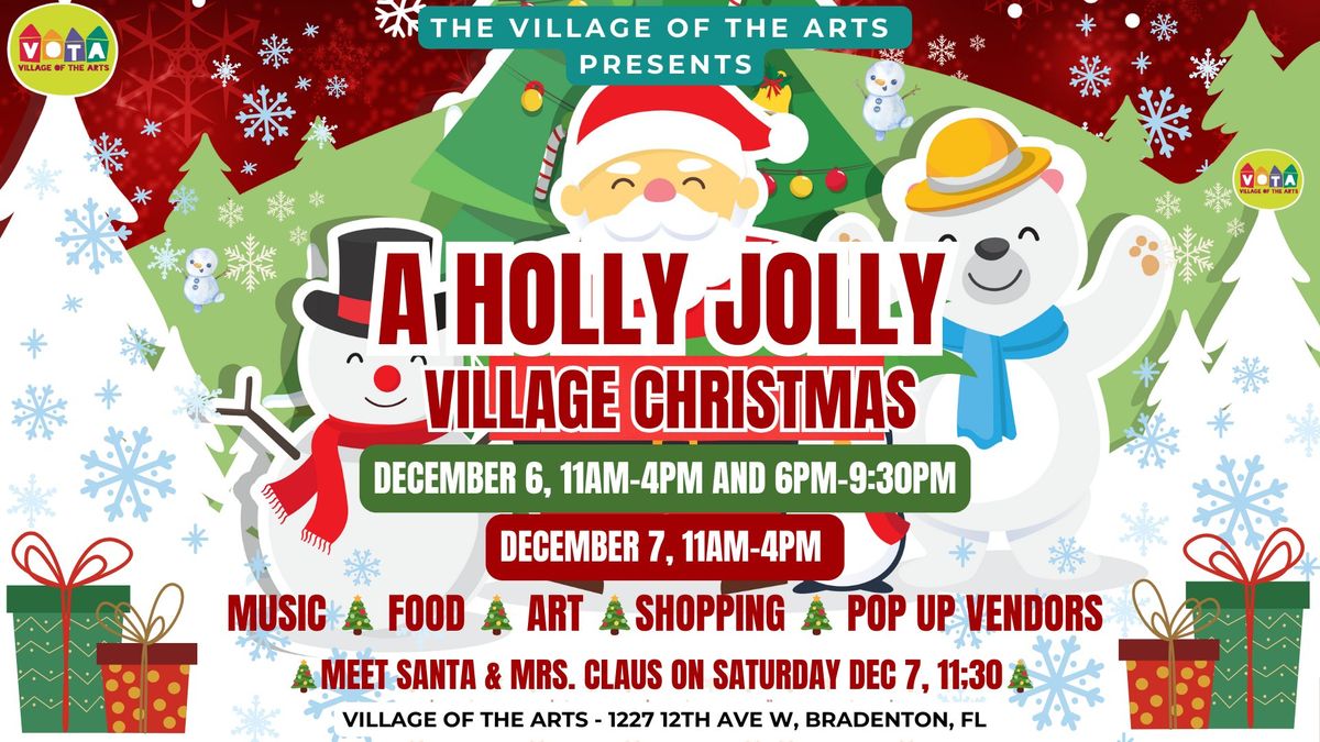 A Holly Jolly Village Christmas