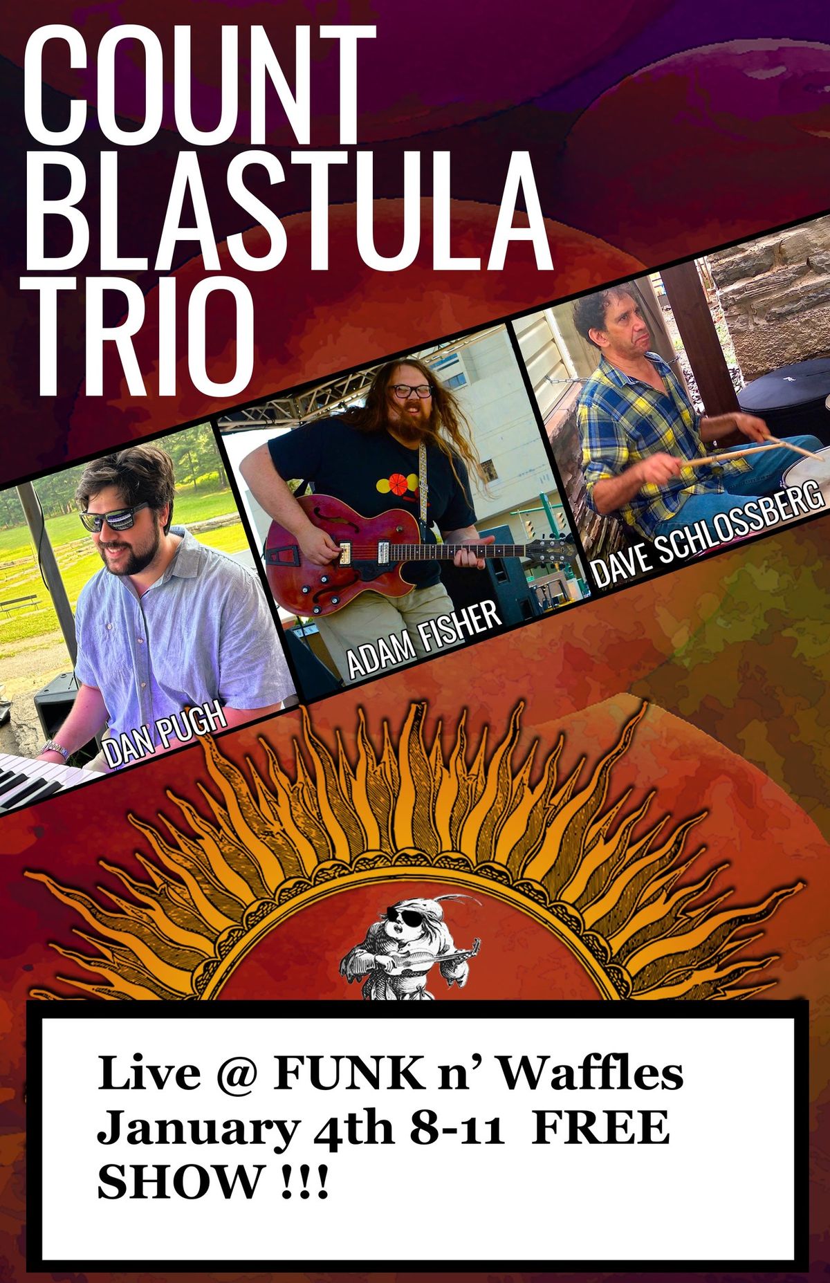 FREE SHOW - Count Blastula Trio