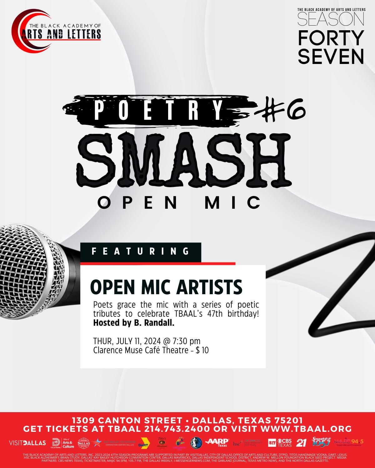 Poetry Smash: Open Mic 