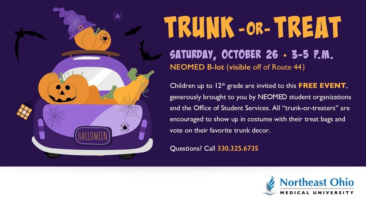 NEOMED Community Trunk or Treat