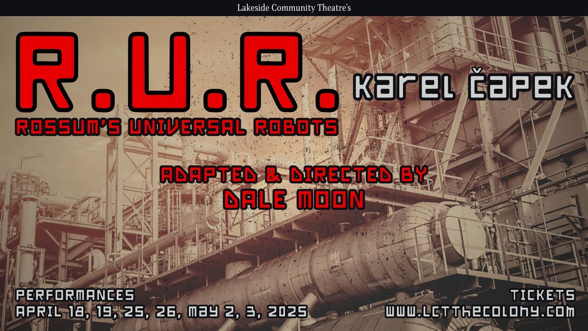 LCT's R.U.R. (Rossum's Universal Robots) AUDITIONS