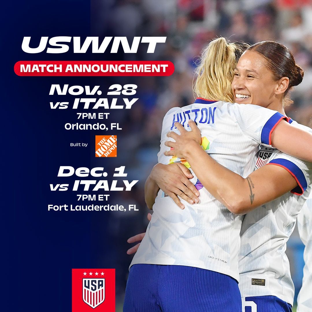 US Women's National Team vs. Italy