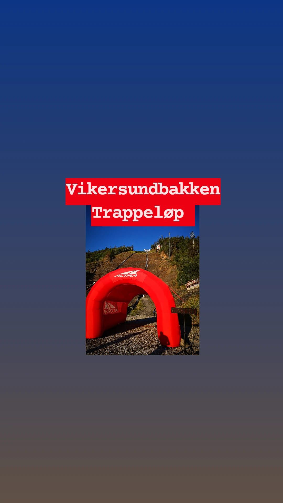 Vikersundbakken Trappel\u00f8p 2025