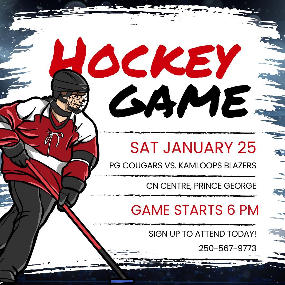 Cougars Indigenous Family Hockey Night