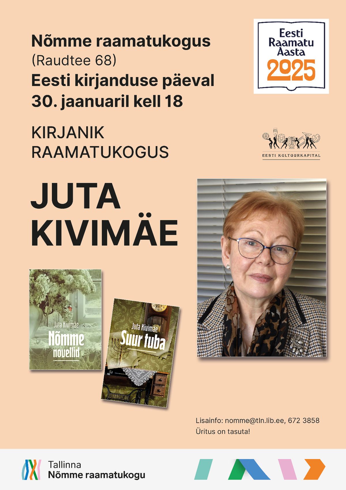 Kirjanik raamatukogus - Juta Kivim\u00e4e