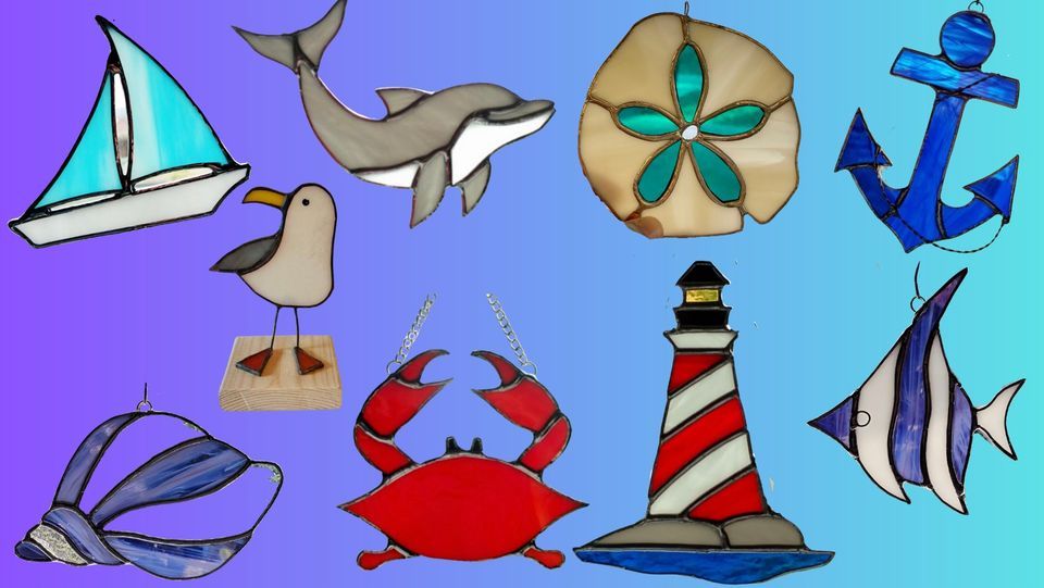 Beach Themed Stained Glass Class