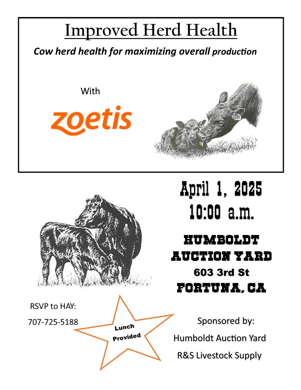 Improved Herd Health and Marketability Workshop by Zoetis