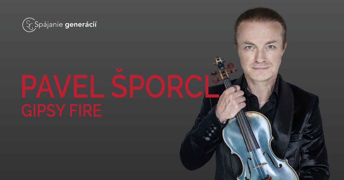 Benefi\u010dn\u00fd koncert: PAVEL \u0160PORCL s cimbalovkou Gipsy Way Ensemble