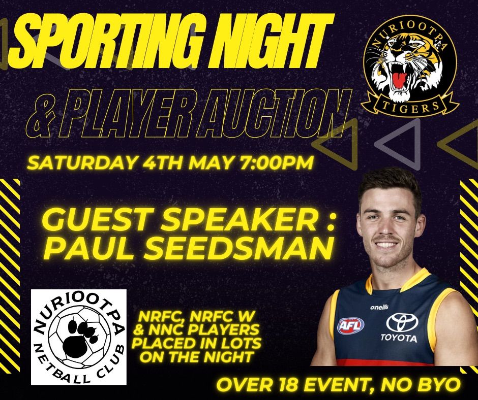NRFC Sporting Night & Player Auction 