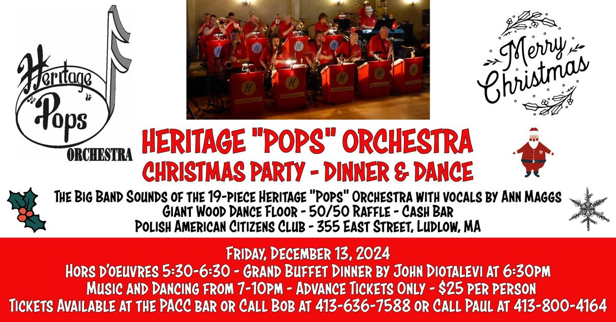 Heritage "Pops" Orchestra Annual Christmas Party