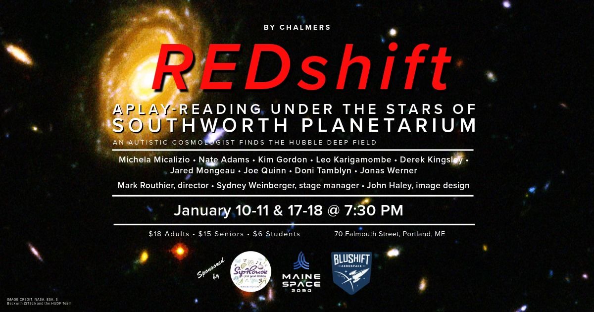 REDshift: a play-reading under the stars of the Southworth Planetarium