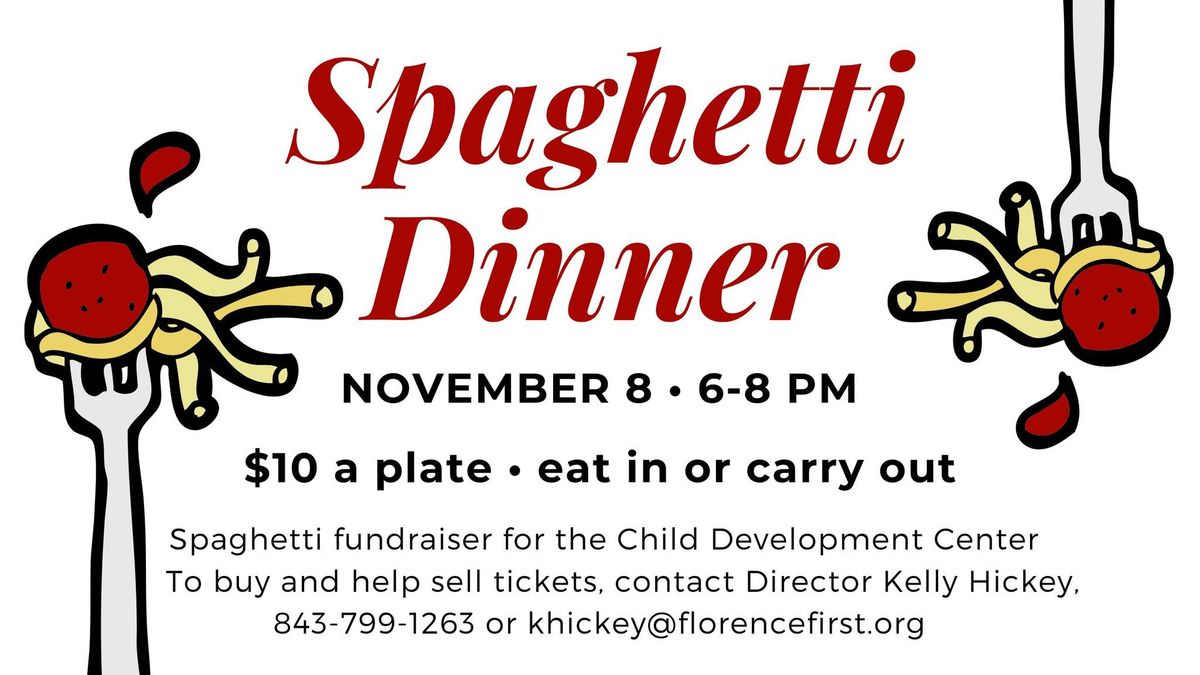 Spaghetti Dinner Fundraiser