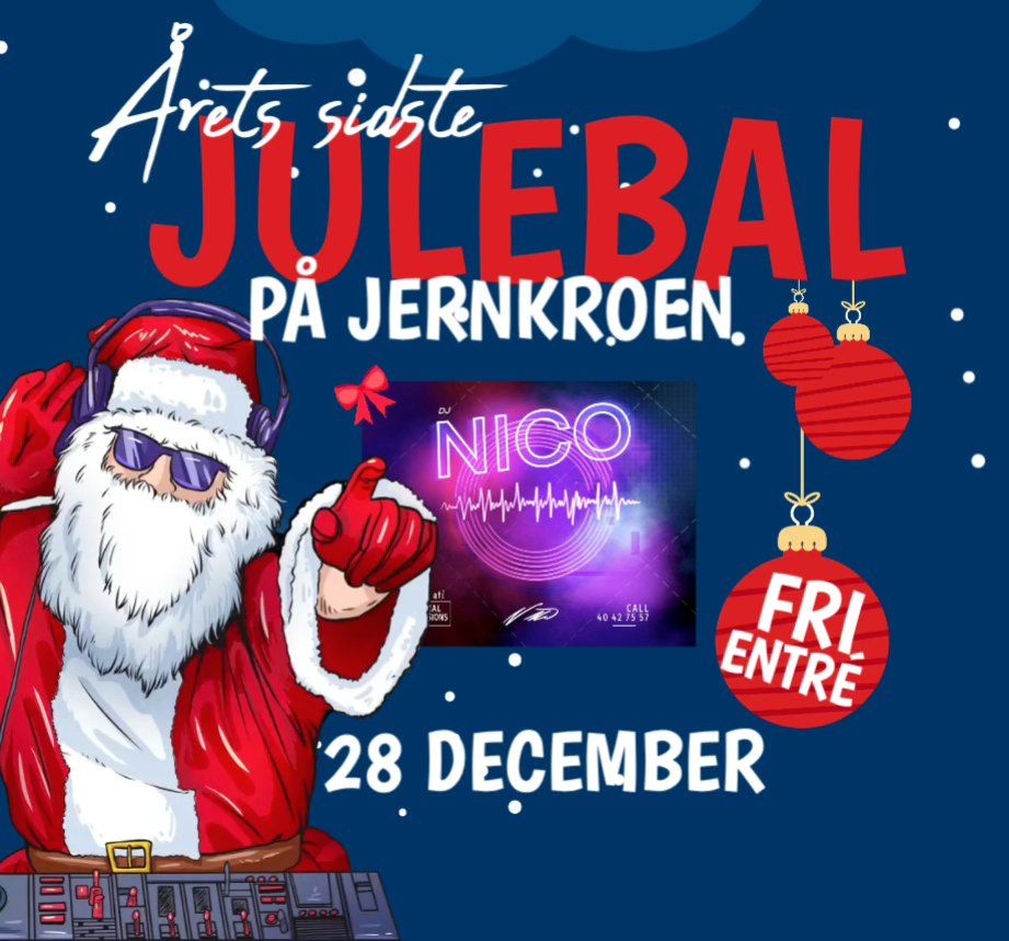 \u00c5rets sidste JULEBAL p\u00e5 Jernkroen