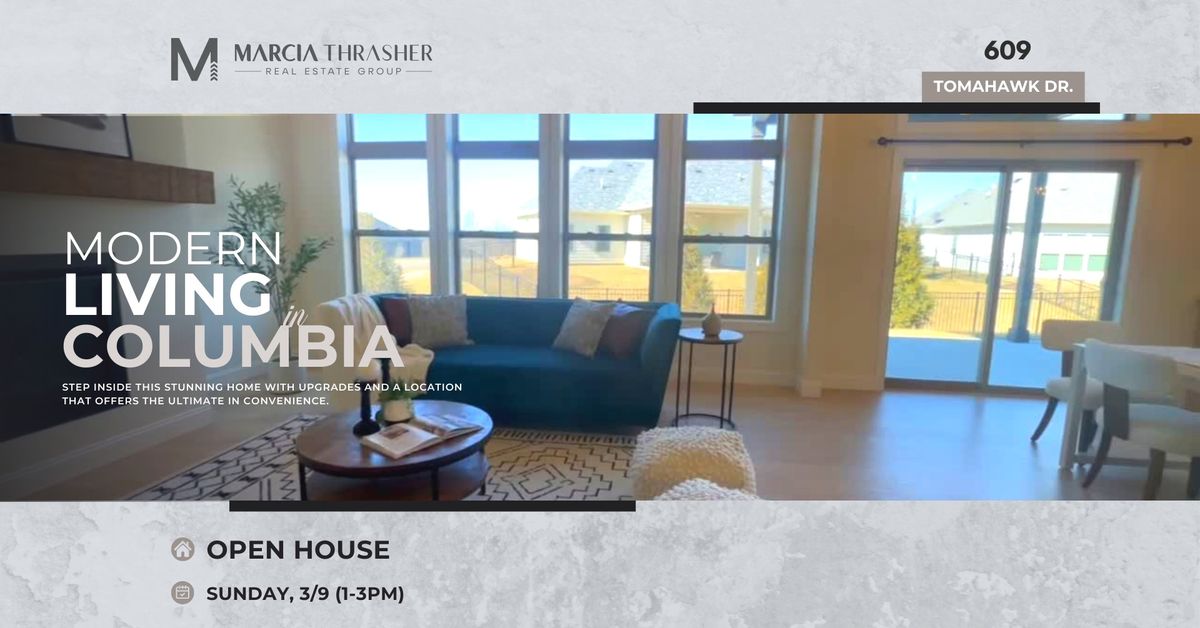 Open House - 609 Tomahawk Dr. | Columbia, Missouri