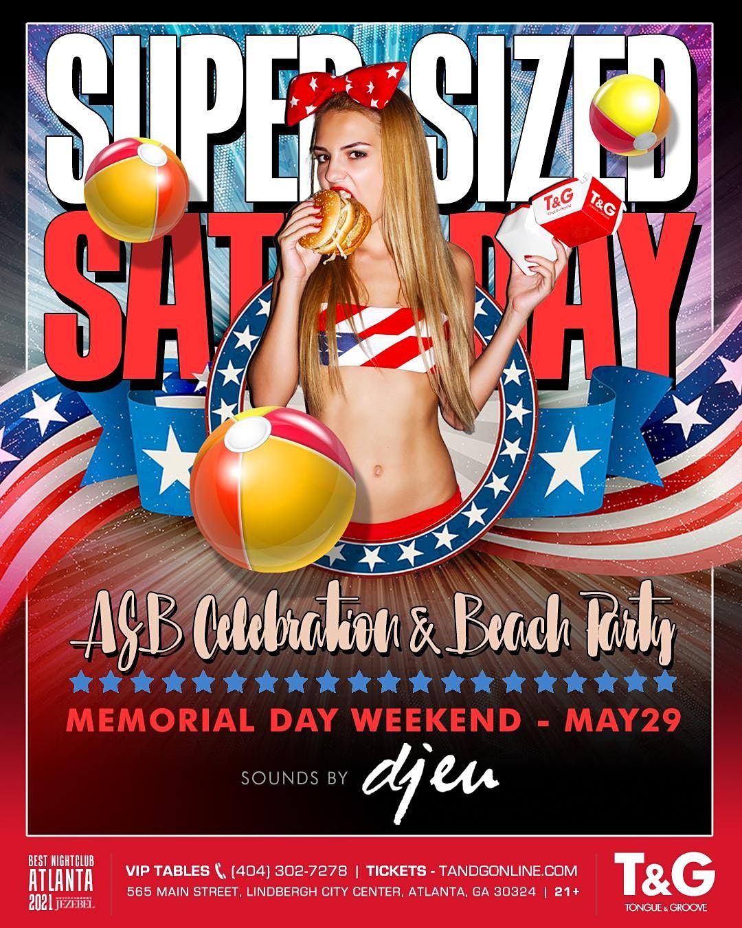SUPER-Sized Saturday - ASB Celebration and Beach Party with DJ EU!