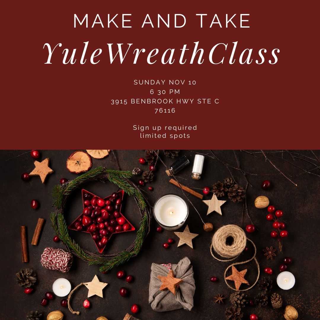 Make it and Take it YULE WREATH