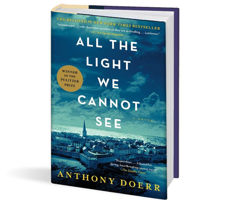 Lambrusco and All the light we cannot see - book by Anthony Doerr