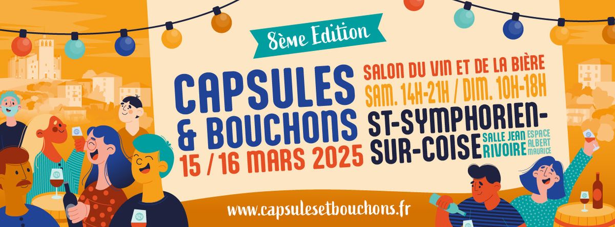 8e \u00e9dition Capsules et Bouchons - Salon du vin et de la bi\u00e8re dans les Monts du Lyonnais