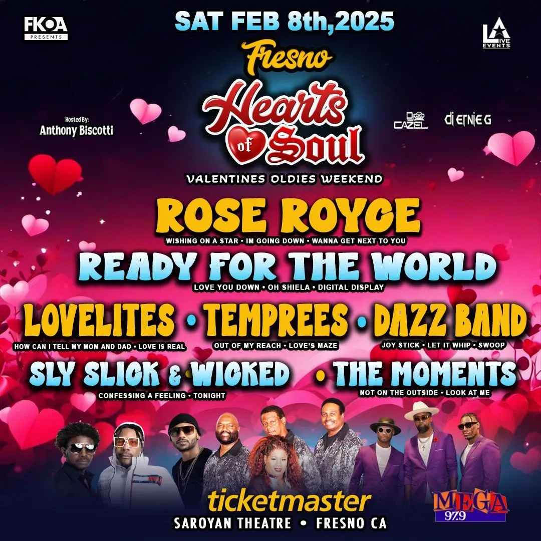 Hearts of Soul at Long Beach Convention Center - Terrace Theater