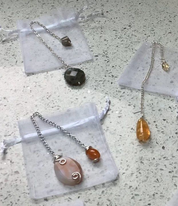 Pendulum Making Workshop with Handcrafted Jewellery by Jo