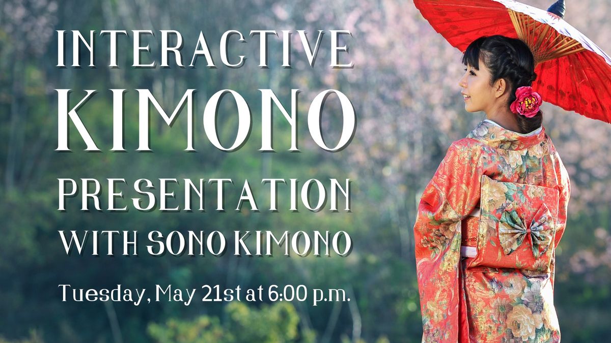  Interactive Kimono Presentation with Sono Kimono